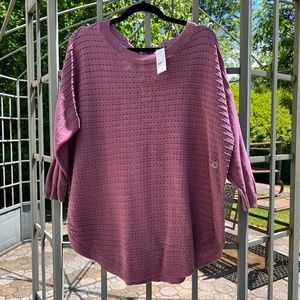 NWT NY&Co Double Bow Back Sweater - Size XXL